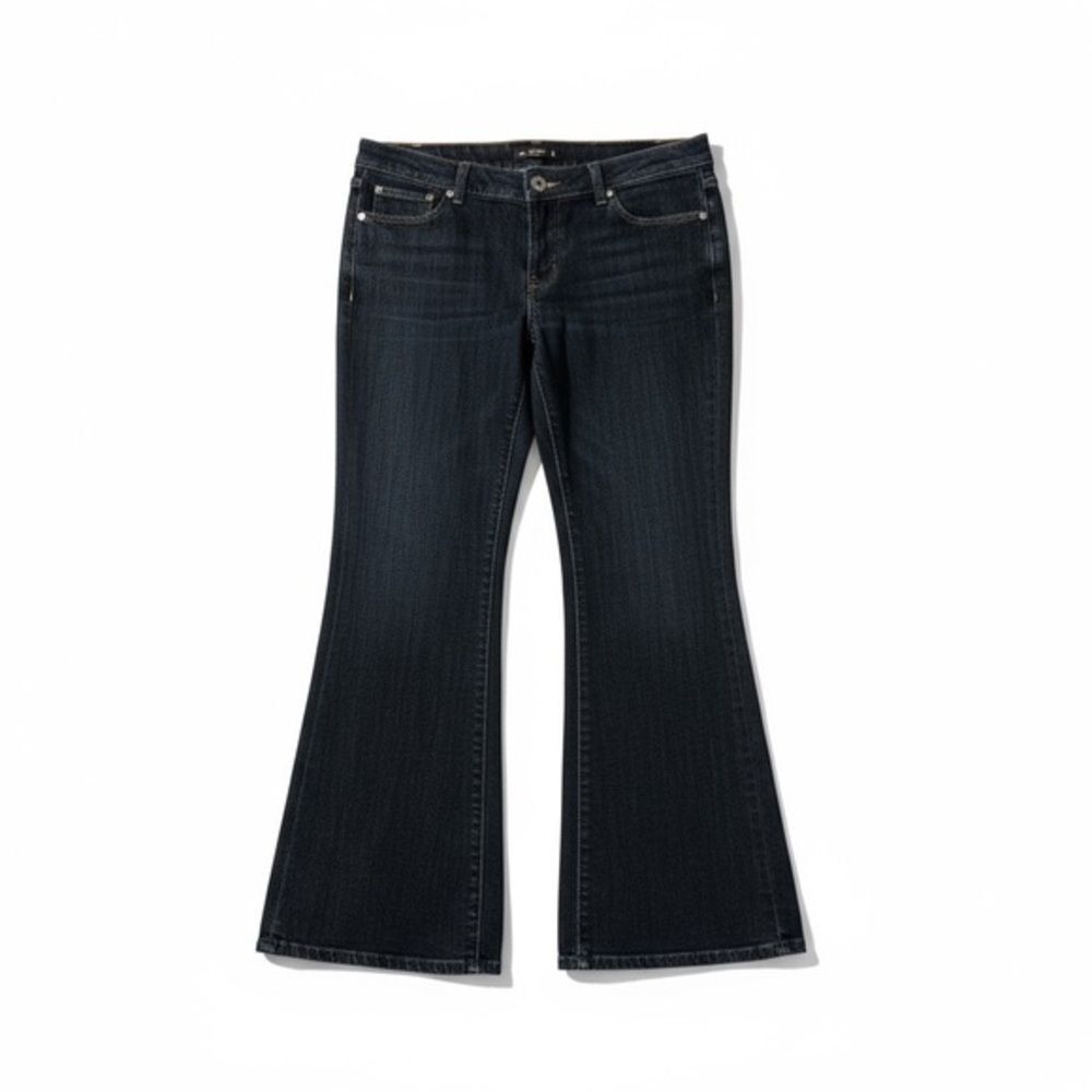 PAIGE Women's Dark Indigo Flare Jeans